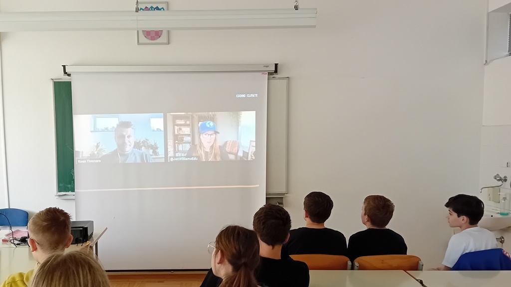 live event Coding for Climate 2024 - Earth Day - eTwinning project